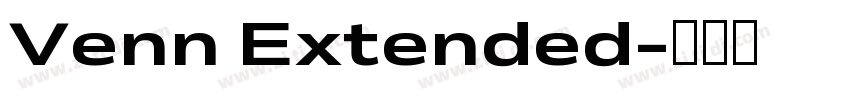 Venn Extended字体转换
